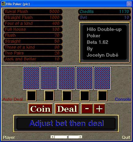 Hilo-Poker Screenshot